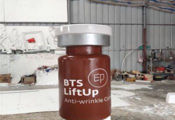 園林瓶子雕塑 田間彩繪雕塑 仿真擺件