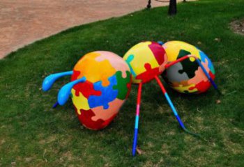 售樓處玻璃鋼螞蟻雕塑 商業(yè)街圣誕節(jié)雕塑 動(dòng)物擺件