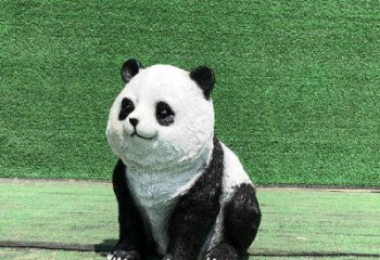 風(fēng)景區(qū)玻璃鋼熊貓雕塑廠家 售樓處廣場(chǎng)雕塑 仿古擺件