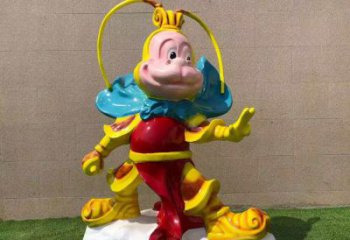 風(fēng)景區(qū)玻璃鋼十二生肖雕塑 售樓處廣場(chǎng)雕塑 卡通擺件