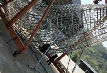 鏤空鯨魚雕塑，不銹鋼鯨魚雕塑，公園景觀小品 (3)