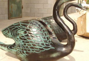 鴨子雕塑廠家，仿真動物， 公園廣場街頭擺件 (2)