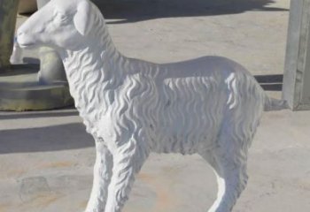 商業(yè)街山羊雕塑廠家 售樓處學校雕塑 家禽擺件