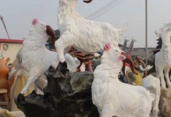 綿羊雕塑廠，動物景觀，廣場園林小品
