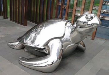 不銹鋼海龜?shù)袼?風景區(qū)仿真雕塑 廣場小品