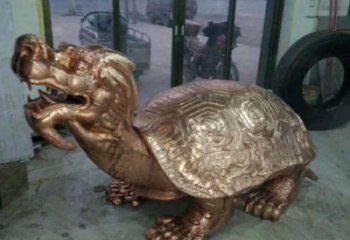 抽象海龜?shù)袼?店門口彩繪雕塑 步行街擺件