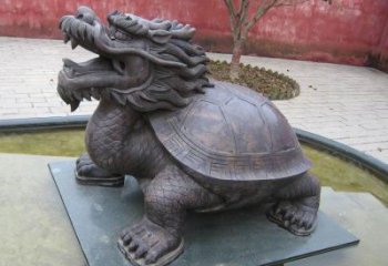 銅海龜?shù)袼軓S家，神獸動物，仿古公園廣場擺件