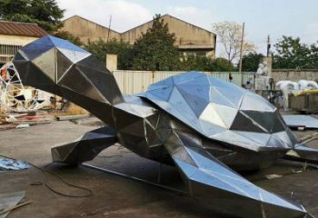 不銹鋼海龜?shù)袼苌a(chǎn)，神獸動(dòng)物，仿古公園廣場(chǎng)擺件