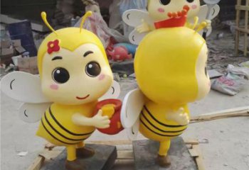 大型蜜蜂雕塑 門(mén)口創(chuàng)意雕塑 售樓處小品