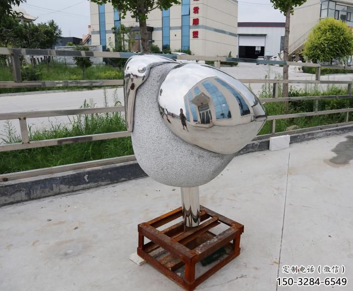 園林鳥類雕塑，文化標識，仿真工藝