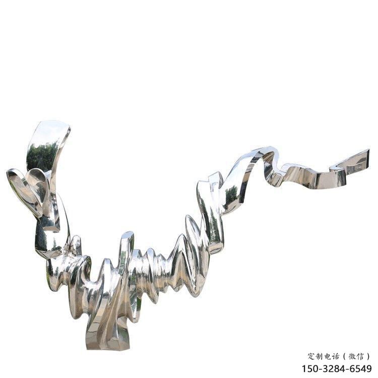 街道小貓雕塑，動(dòng)物小品，剪影工藝