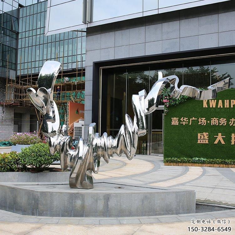 景區小貓雕塑，動物主題，彩繪工藝