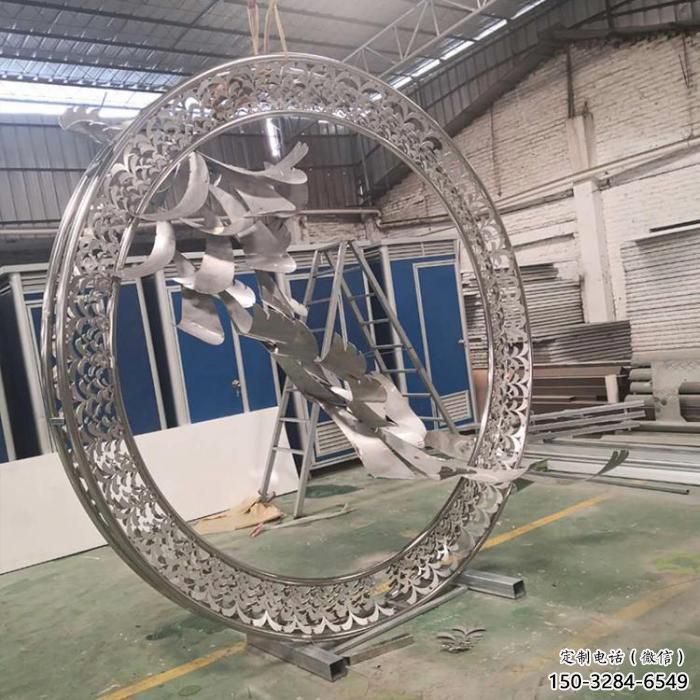 彩繪大雁雕塑 仿真雕塑 步行街擺件