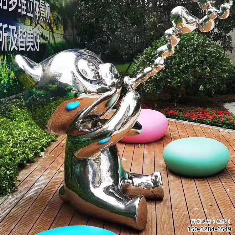 酒店貓咪雕塑，鍍金歐式雕塑，仿古擺件