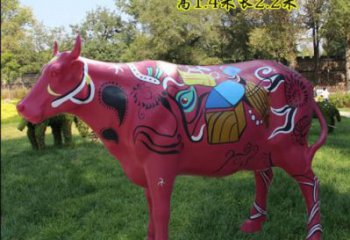 古銅色公牛雕塑 大型城市雕塑 商業街擺件