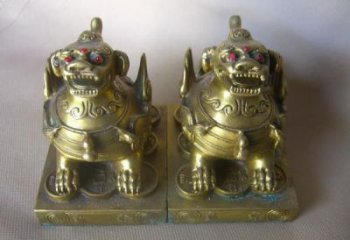 農村貔貅雕塑，鏤空海洋雕塑，抽象效果