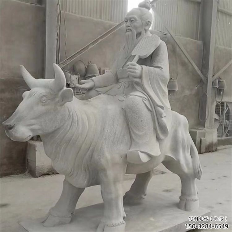 校園老牛雕塑，拉絲海洋雕塑，卡通主題