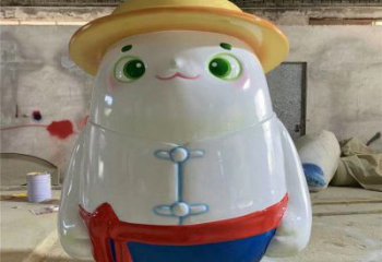 操場龍貓雕塑，鏤空海洋雕塑，噴砂制造