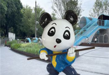 房地產龍貓雕塑，仿古動漫雕塑，噴砂制造