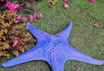 酒店海星雕塑，鍍金歐式雕塑，仿古擺件