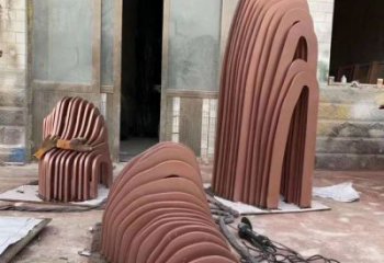 幼兒園假山雕塑，鐵藝文化雕塑，鑄造制作