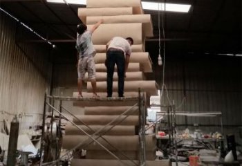 酒店書籍雕塑，鍍金歐式雕塑，仿古擺件