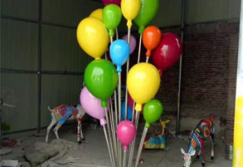 房地產氣球雕塑，仿古景觀雕塑，噴砂制造