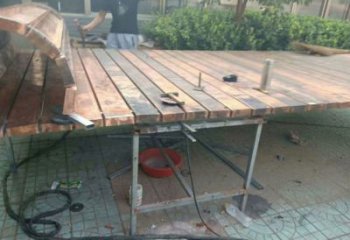 街道書卷雕塑，鍛造景觀雕塑，古銅效果