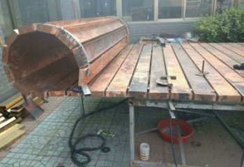 酒店書卷雕塑，鍍金歐式雕塑，仿古擺件