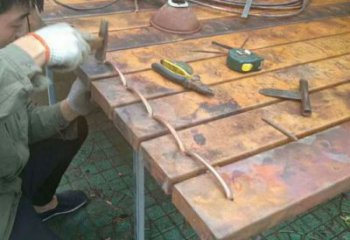 室內書卷雕塑，拉絲景觀雕塑，抽象效果