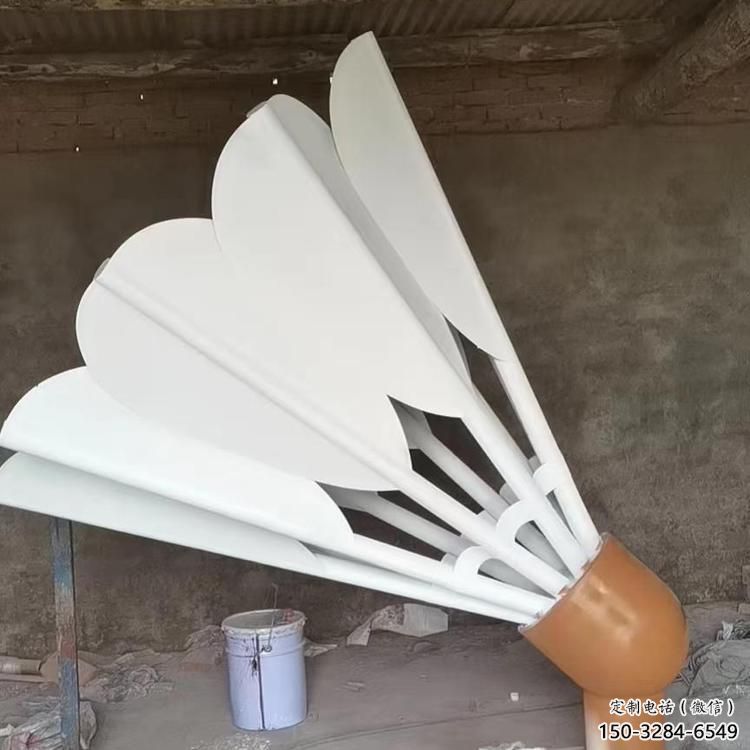 仿真羽毛球雕塑廠家 酒店公園雕塑 風景區擺件