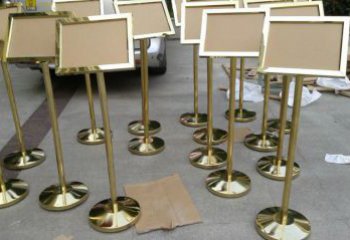 庭院標牌雕塑 公園草地小品 鍛造雕塑