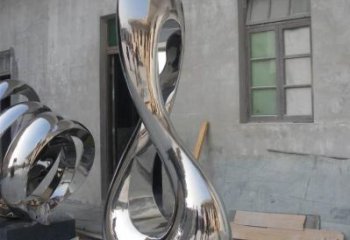 現代文字雕塑 大型別墅區擺件 博物館雕塑