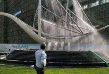 鑄造船艇雕塑 中式村口擺件 景觀雕塑