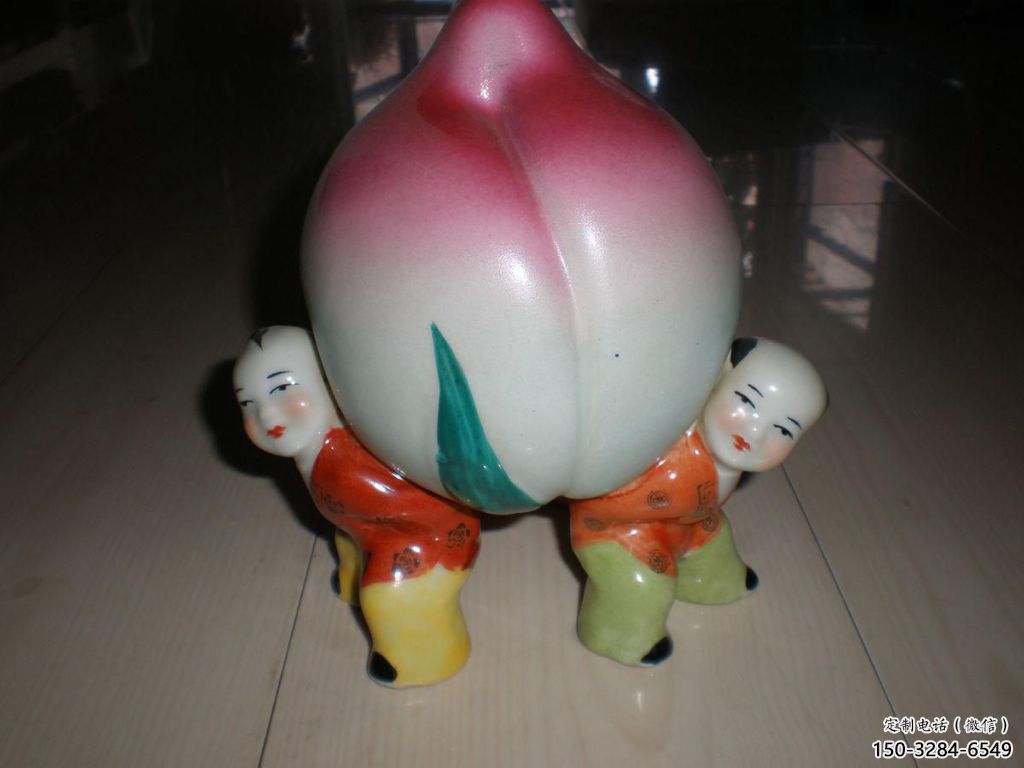 店門口水蜜桃雕塑 創(chuàng)意景觀雕塑 仿真擺件