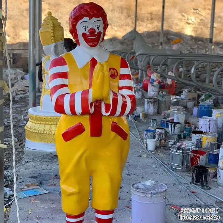 小丑雕塑廠家 廣場民俗雕塑 門口小品
