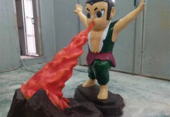 幾何葫蘆娃雕塑廠 庭院卡通雕塑 彩繪擺件