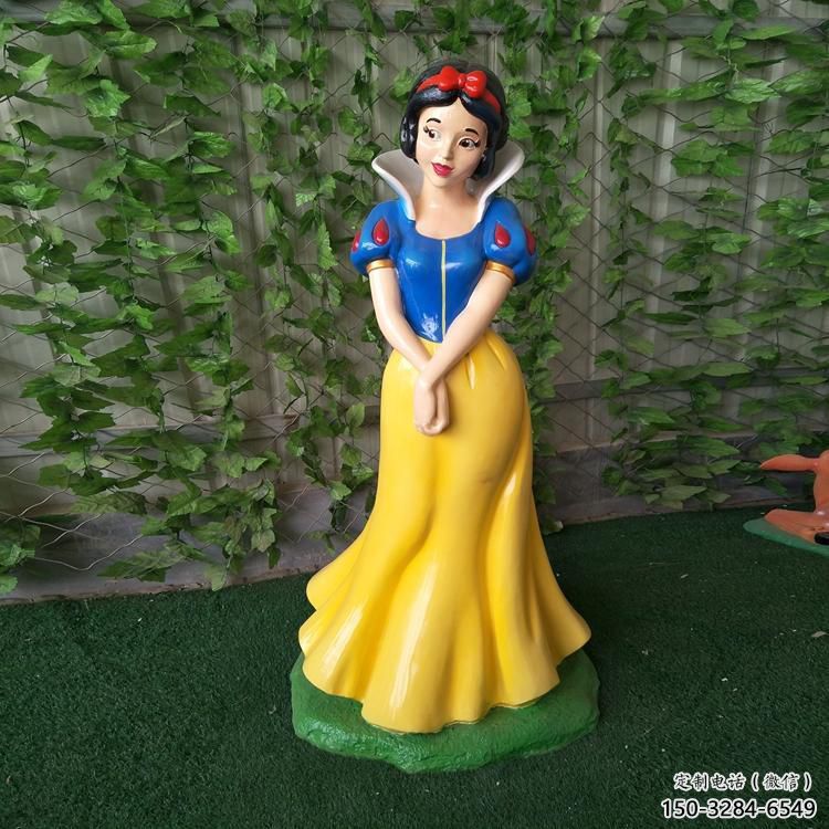 廣場(chǎng)白雪公主雕塑 抽象卡通雕塑 烤漆動(dòng)漫雕塑