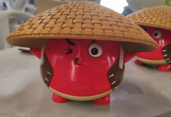 大型玩偶雕塑 商業街廣場雕塑 彩繪擺件