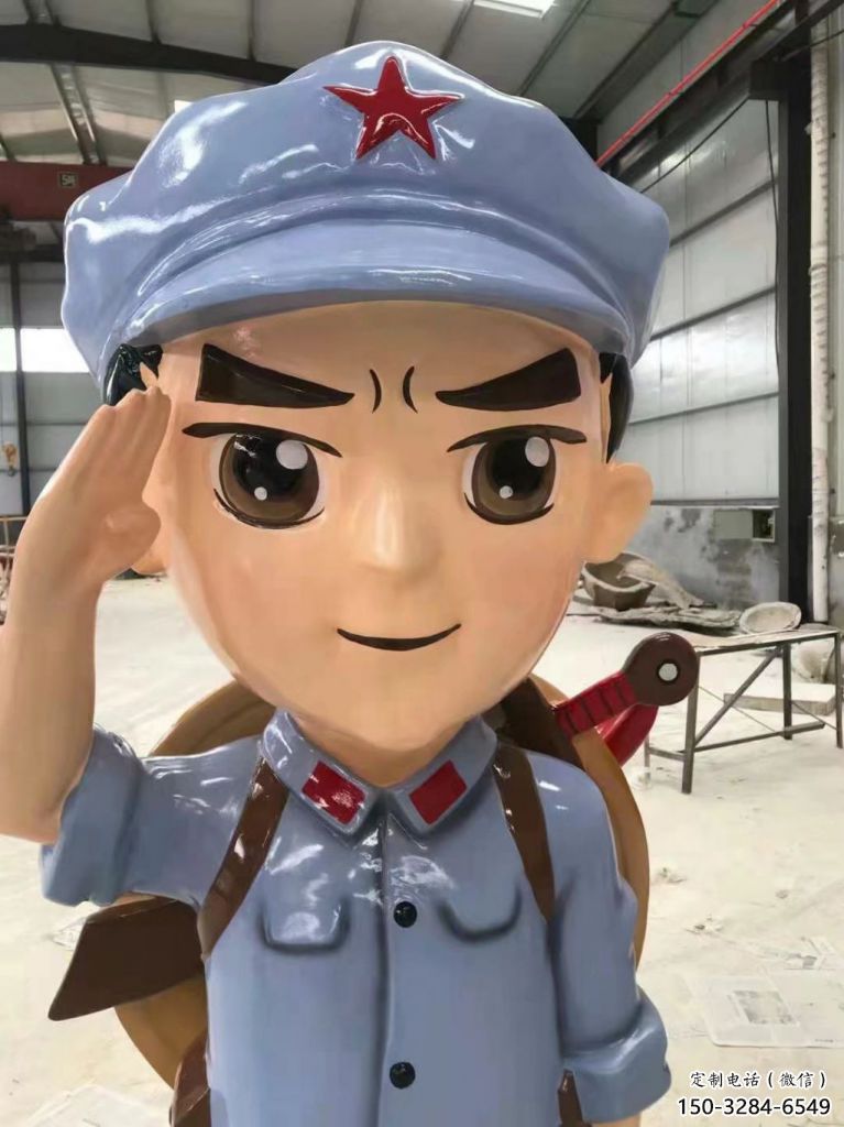 大型武警雕塑 鍛造青銅警察雕塑 房地產(chǎn)戰(zhàn)士雕塑