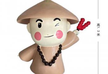 鑄銅小和尚雕塑 異形兒童雕塑蔬 農(nóng)村肖像雕塑