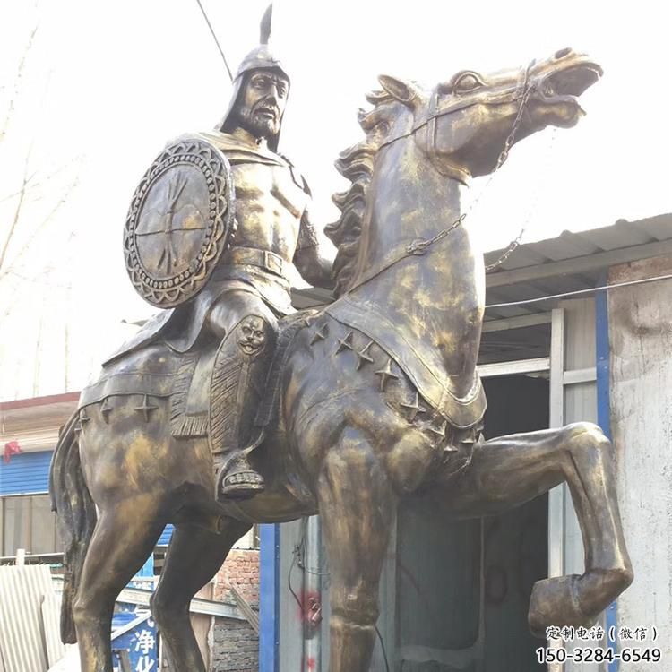 騎馬人雕塑 風景區(qū)幾何雕塑 廣場小品