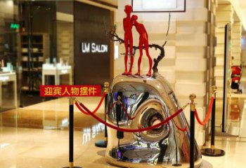 城市迎賓雕塑 風(fēng)景區(qū)彩繪雕塑 抽象擺件