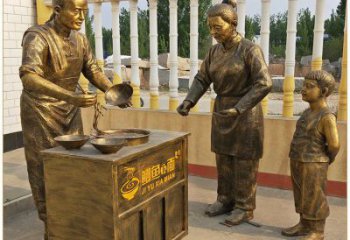 園林老人雕塑 大型景觀民俗雕塑 中式古代雕塑