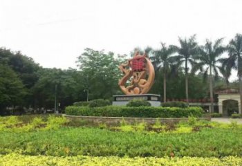 園林反腐雕塑 大型倡廉雕塑 中式法治雕塑