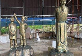 別墅區(qū)看書雕塑 仿真學(xué)生雕塑 大型人物雕塑