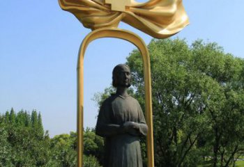 房地產大門雕塑 現代景觀雕塑 幾何拱門雕塑