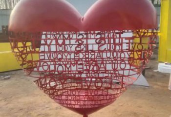 別墅區(qū)愛(ài)心雕塑 大型別墅區(qū)雕塑 剪影雕塑