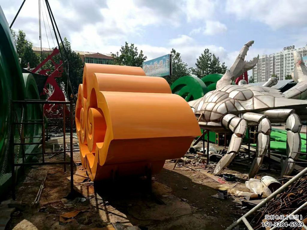 草地云彩雕塑 現(xiàn)代校園祥云雕塑 大型祥云雕塑