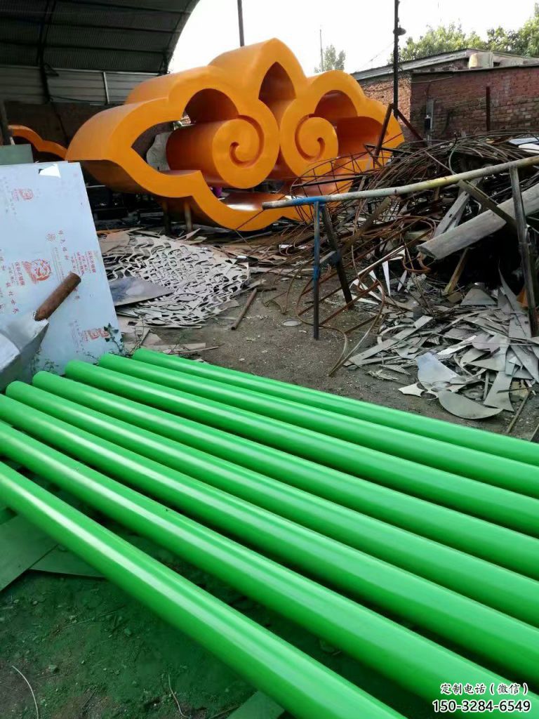 景觀云彩雕塑 仿真云團(tuán)雕塑 景觀祥云雕塑